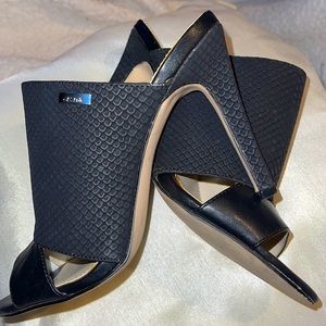 Calvin Klein 4” heel slides